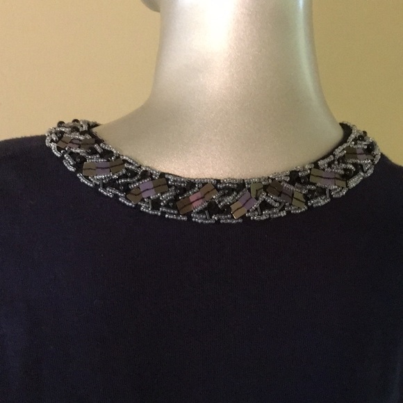 Cabi formal cardigan sequin bead details - Picture 10 of 15